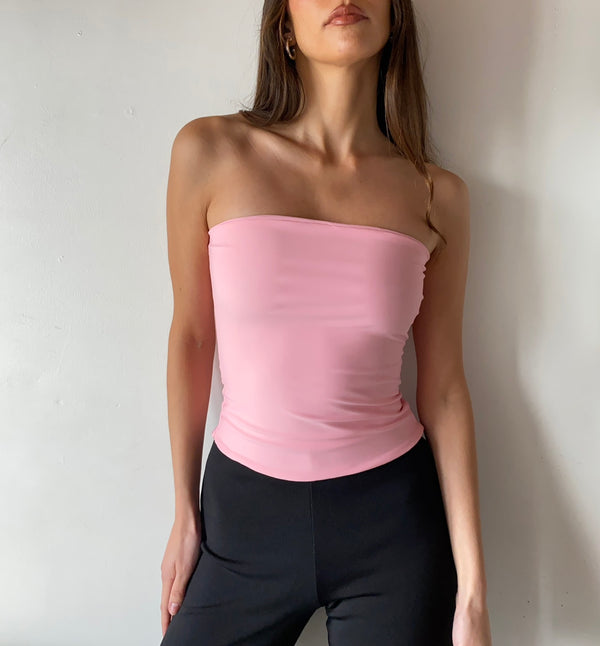 06.3 Top Bandeau Rosa