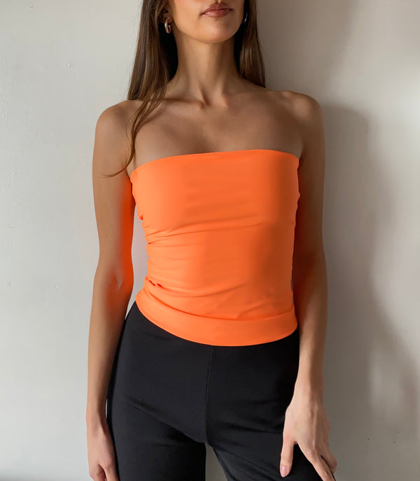 06.1 Top Bandeau Naranjo