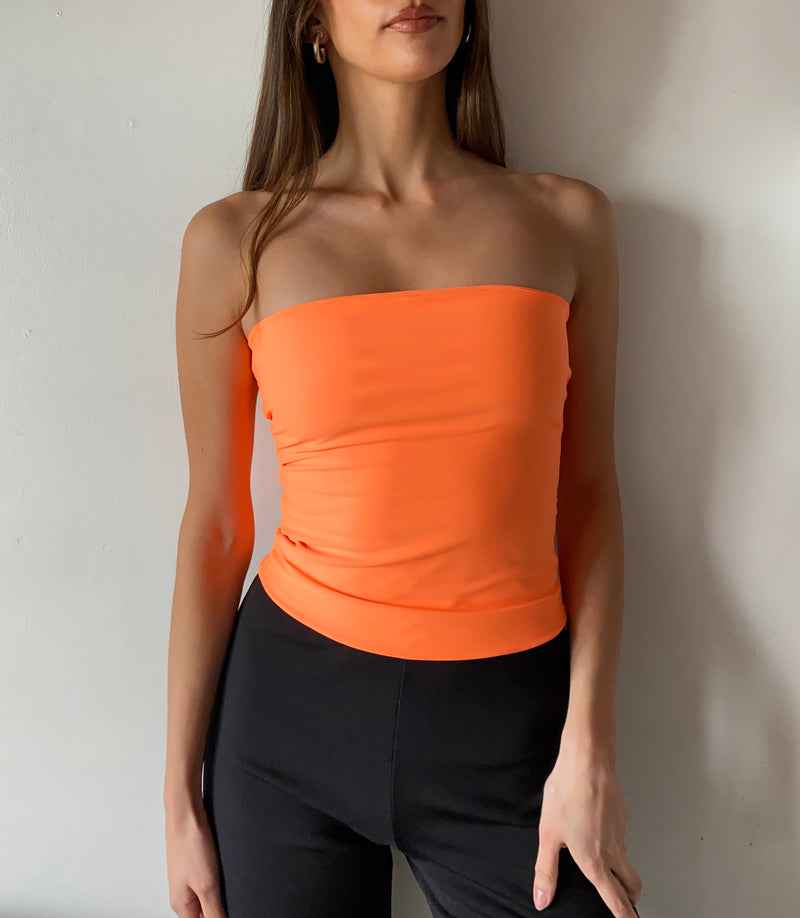 06.1 Top Bandeau Naranjo